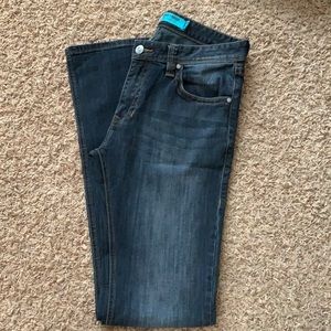 MENS ROCK AND ROLL DENIM STRAIGHT LEG JEANS